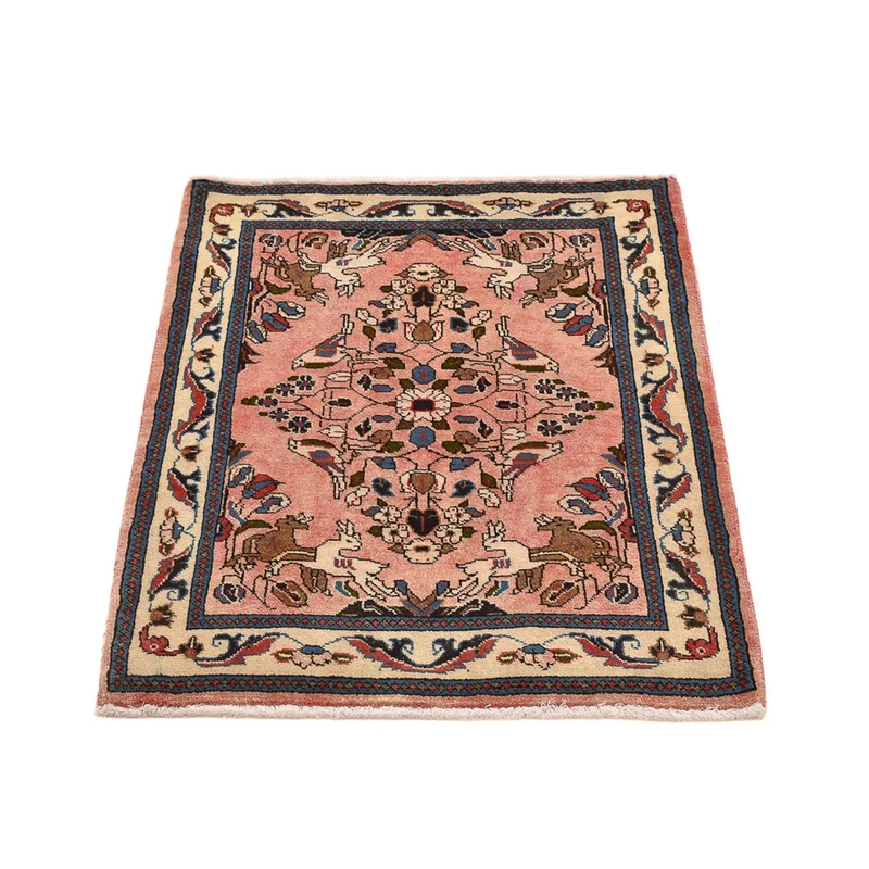 Perserteppich - Nomadic - 70 x 90 cm - hellrot