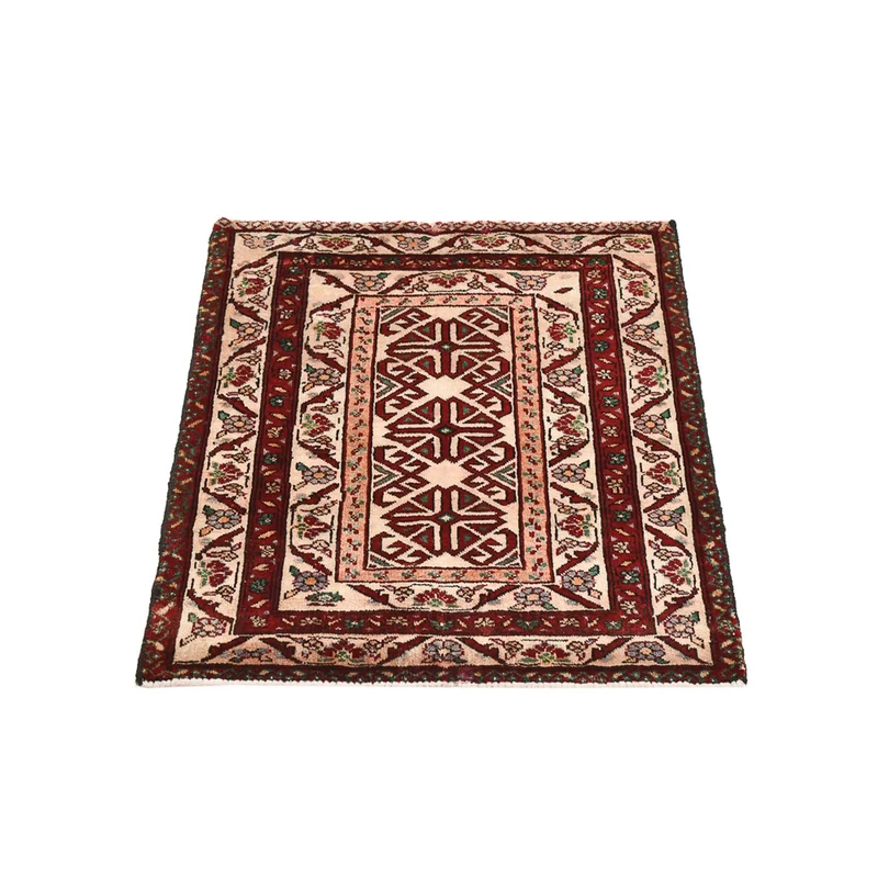 Hamadan Teppich 66x85cm - Perserteppich - mehrfarbig