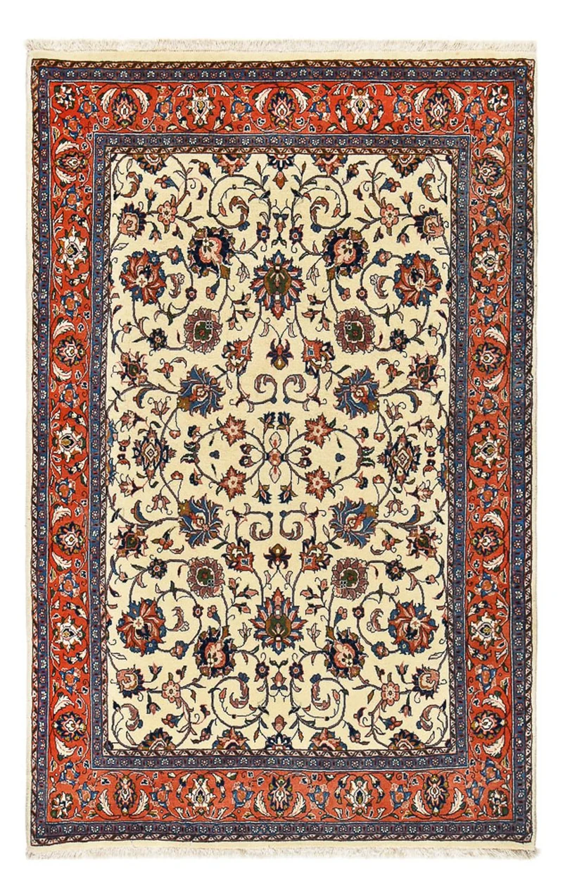 Golpayegan Teppich 135x212cm - Perserteppich - sand