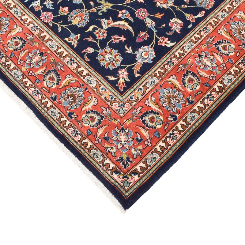 Maschad Teppich 184x255cm - Perserteppich - dunkelblau