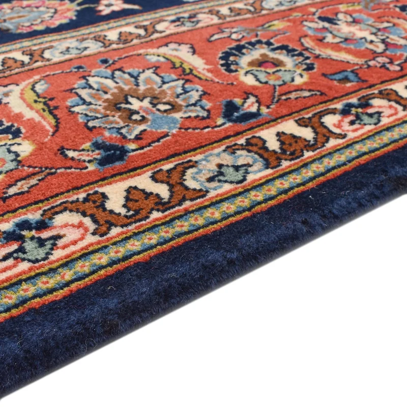 Maschad Teppich 184x255cm - Perserteppich - dunkelblau