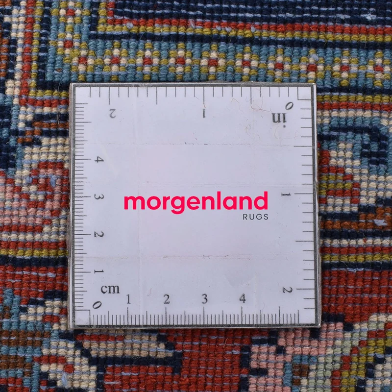 Maschad Teppich 184x255cm - Perserteppich - dunkelblau