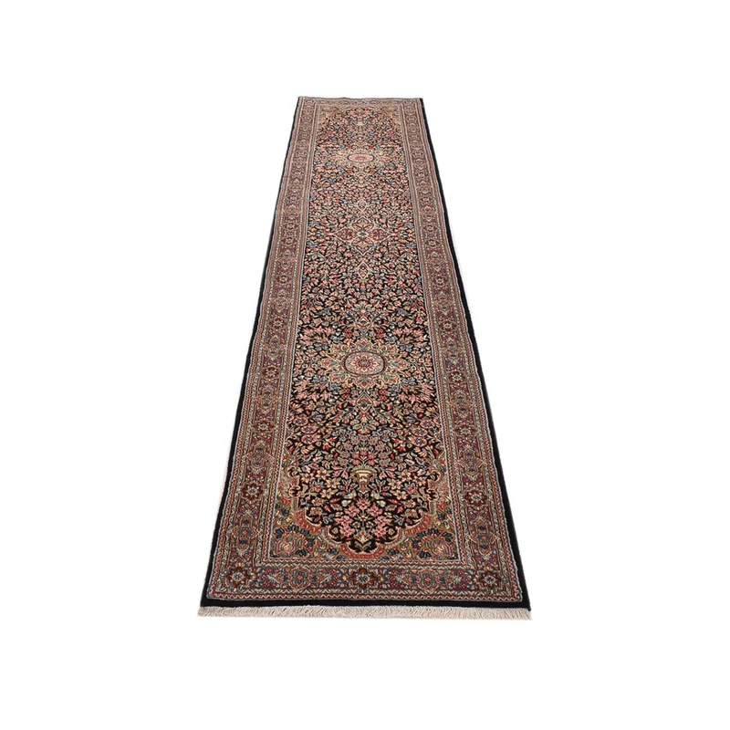 Rafsanjan Teppich 78x383cm - Perserteppich - dunkelbeige