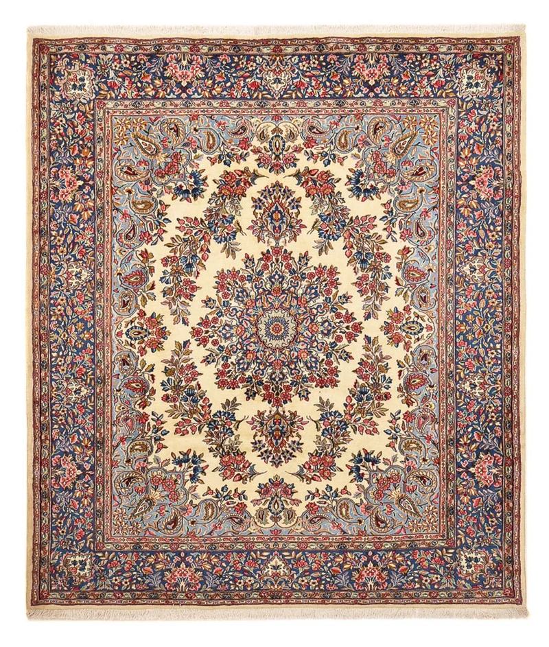 Rafsanjan Teppich 212x255cm - Perserteppich - beige