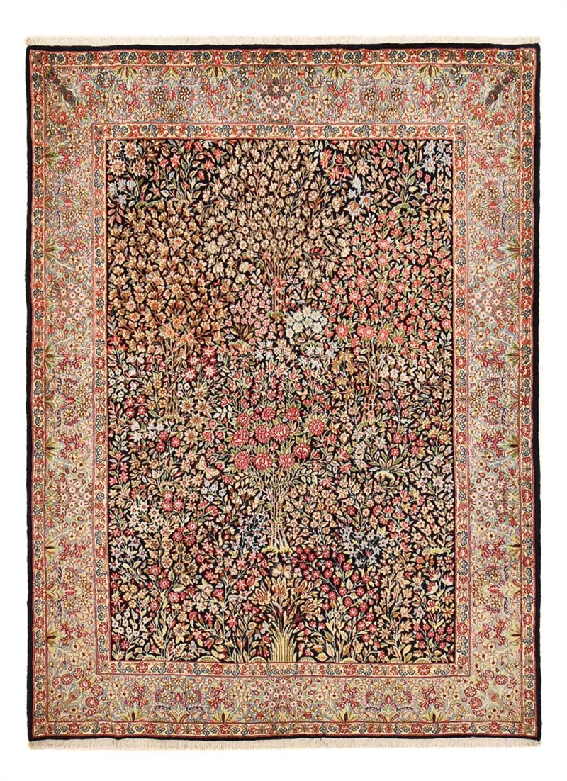 Rafsanjan Teppich 173x240cm - Perserteppich - rost