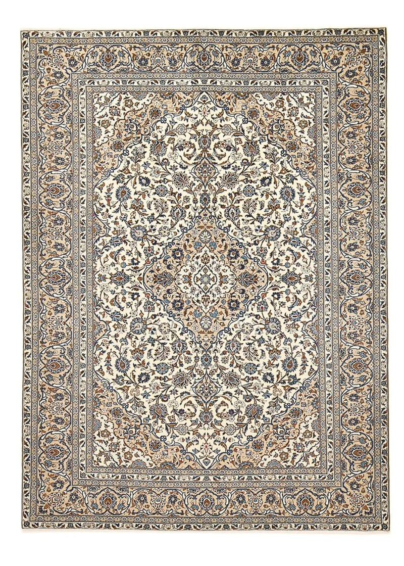 Keshan Teppich 235x345cm - Perserteppich - sand