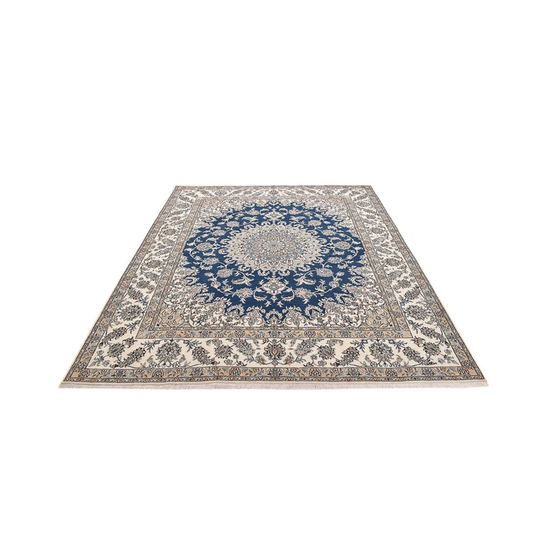 Nain - 12La Teppich 244x293cm - Perserteppich - blau