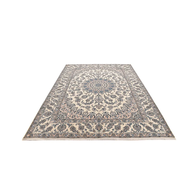 Perserteppich - Nain - 243 x 342 cm - hellbeige