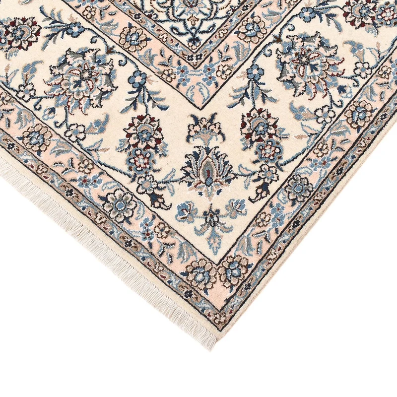Perserteppich - Nain - 243 x 347 cm - hellbeige