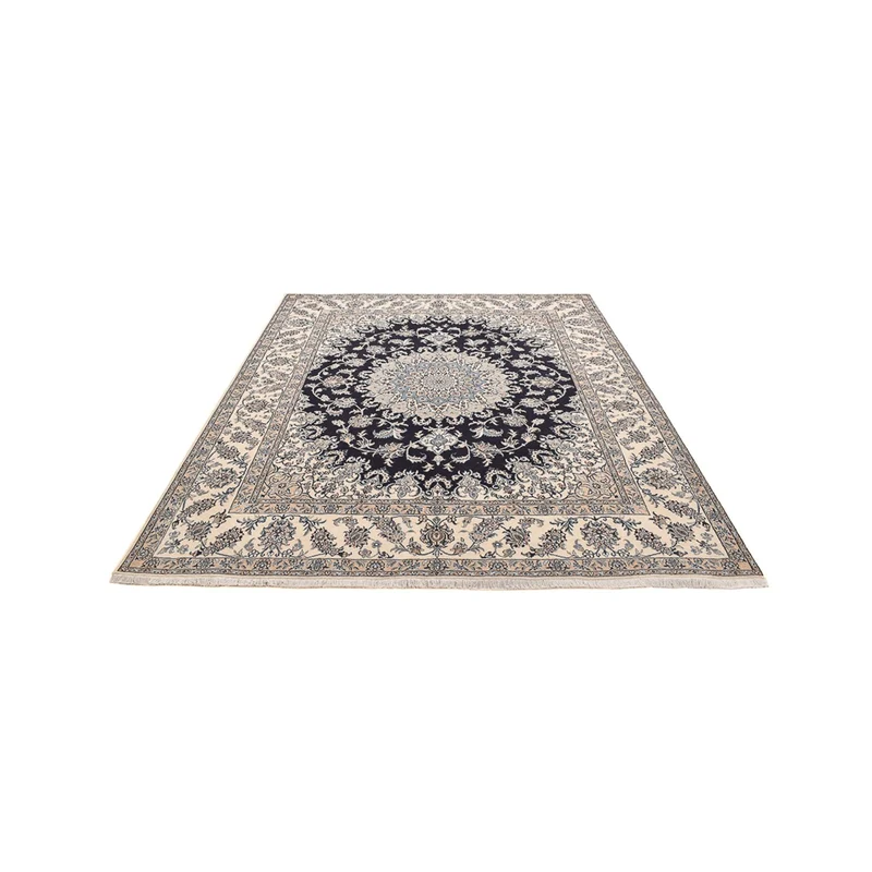 Nain - 12La Teppich 243x290cm - Perserteppich - dunkelblau
