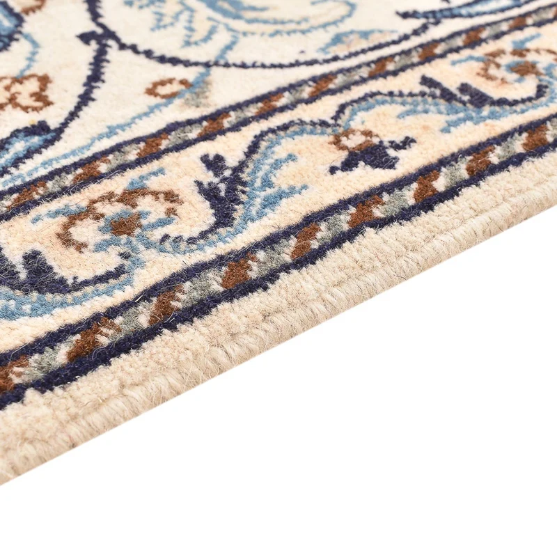 Nain - 12La Teppich 200x208cm - Perserteppich - dunkelblau