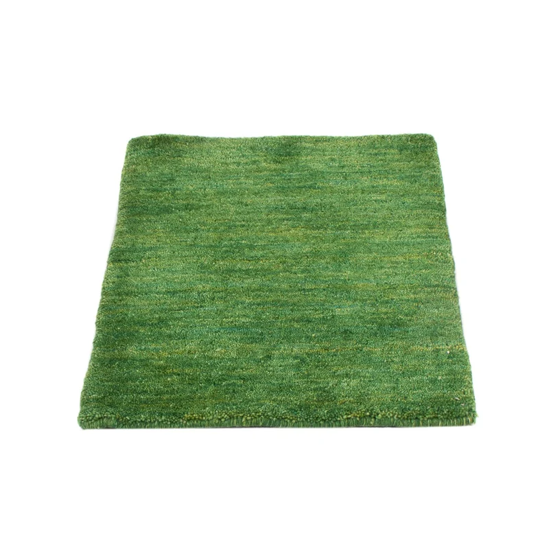 Gabbeh Teppich Indus 40x60cm - Wollteppich - grün