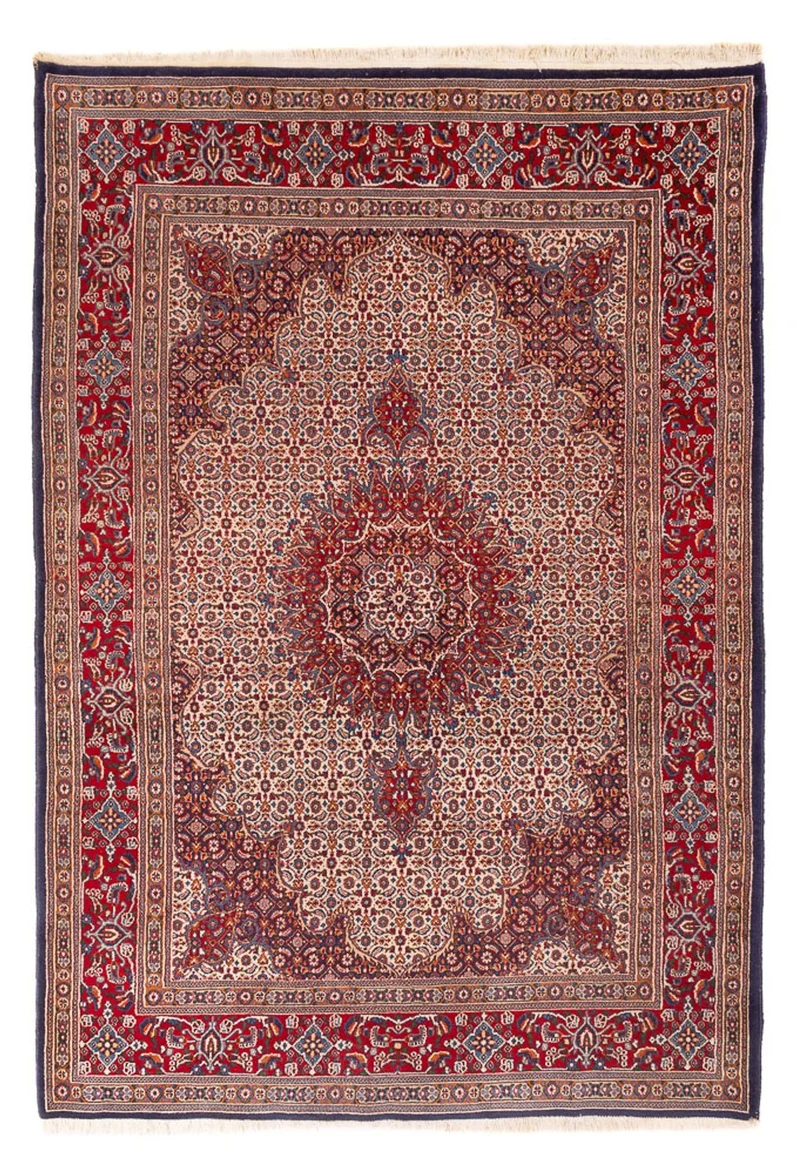 Moud Teppich 210x303cm - Perserteppich - hellrot