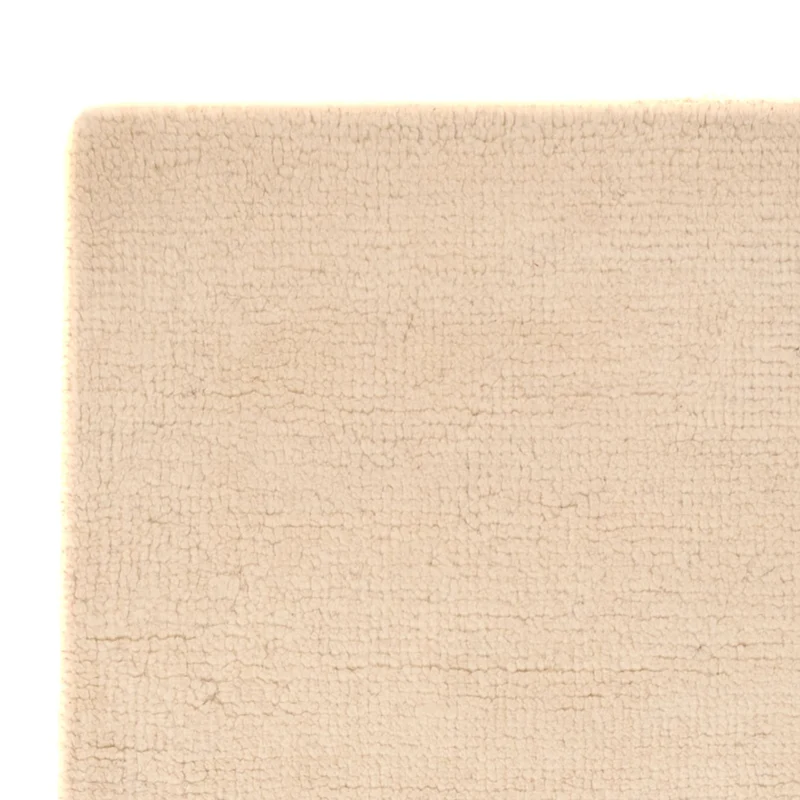 Gabbeh Teppich Softy 95x192cm - Wollteppich - beige