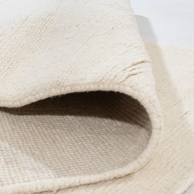 Gabbeh Teppich Softy 95x192cm - Wollteppich - beige