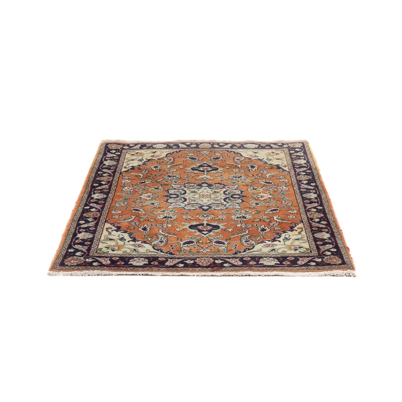 Ardebil Teppich 102x135cm - Perserteppich - terrakotta