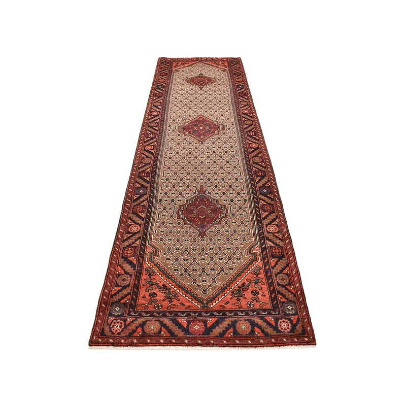 Kolyai Teppich 105x396cm - Perserteppich - sand