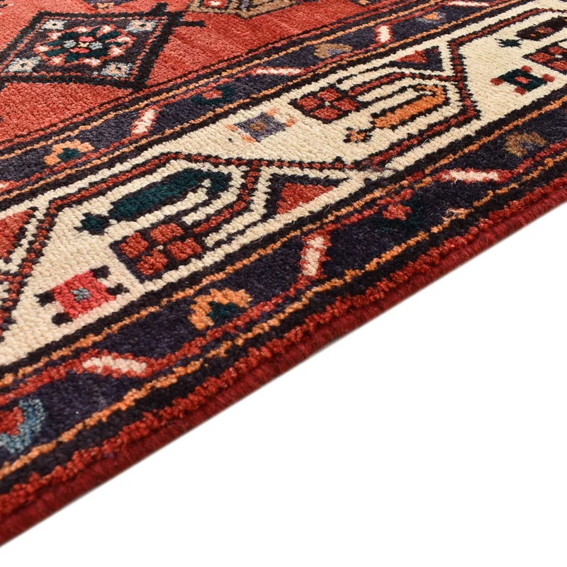 Hamadan Teppich 108x388cm - Perserteppich - rot