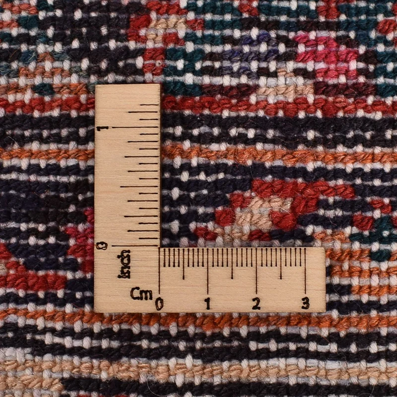 Hamadan Teppich 108x388cm - Perserteppich - rot