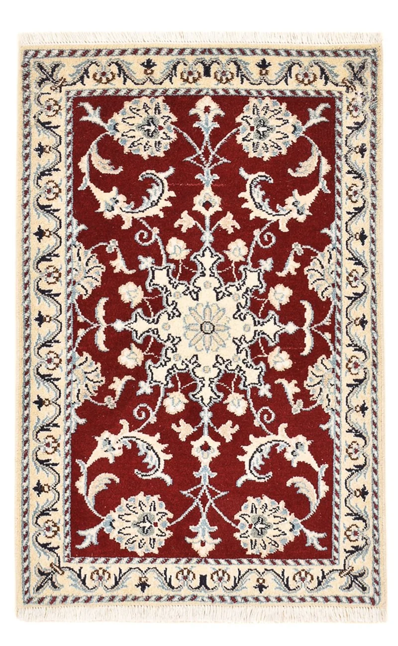 Nain - 12La Teppich 61x96cm - Perserteppich - rot