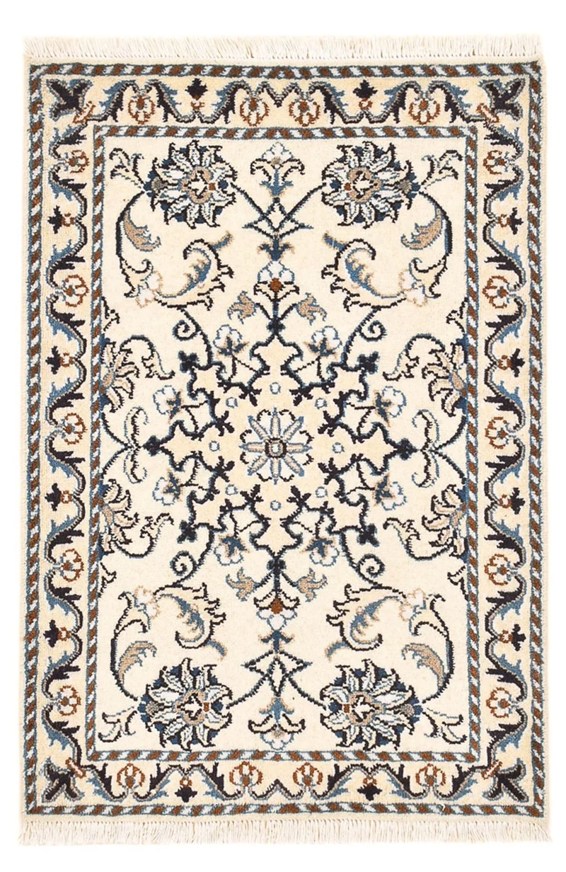 Nain - 12La Teppich 58x87cm - Perserteppich - creme