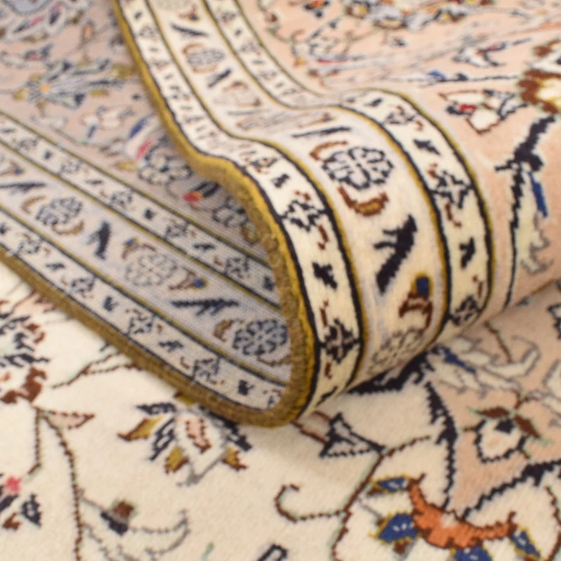 Keshan Teppich 205x290cm - Perserteppich - beige