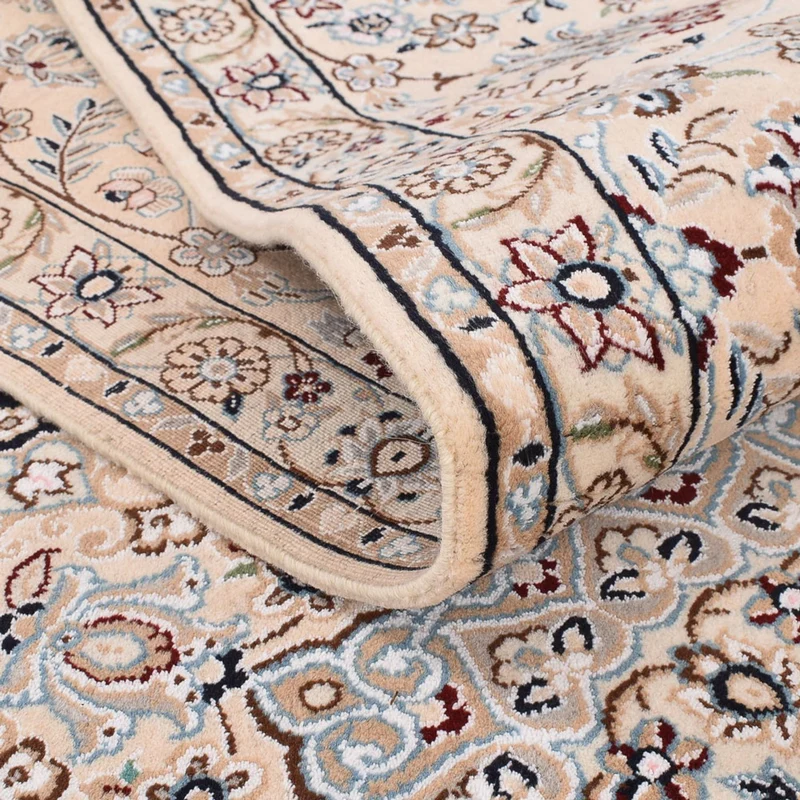 Nain - 9La Teppich 251x356cm - Perserteppich - dunkelblau