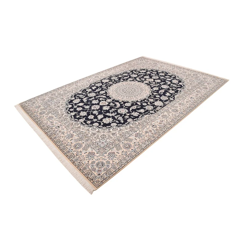 Nain - 9La Teppich 251x356cm - Perserteppich - dunkelblau