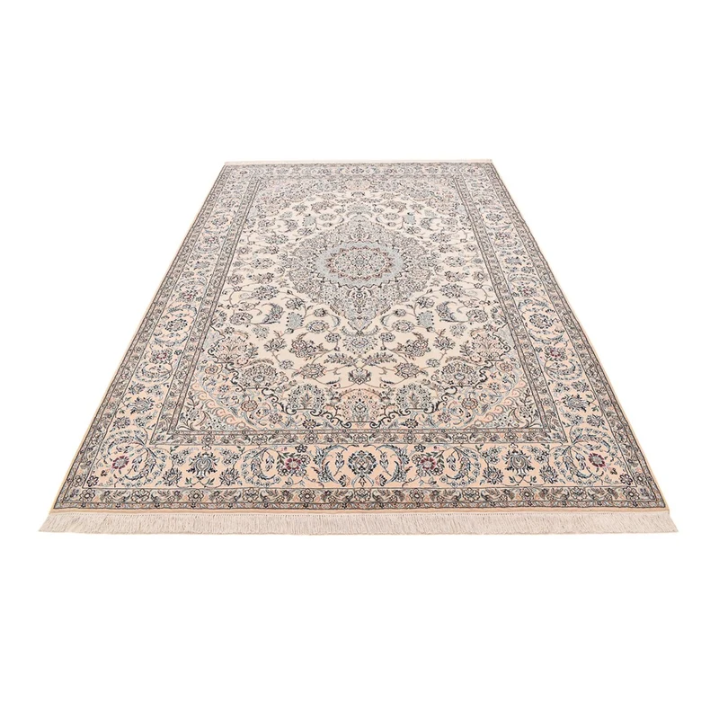 Perserteppich - Nain - Royal - 213 x 310 cm - weiß