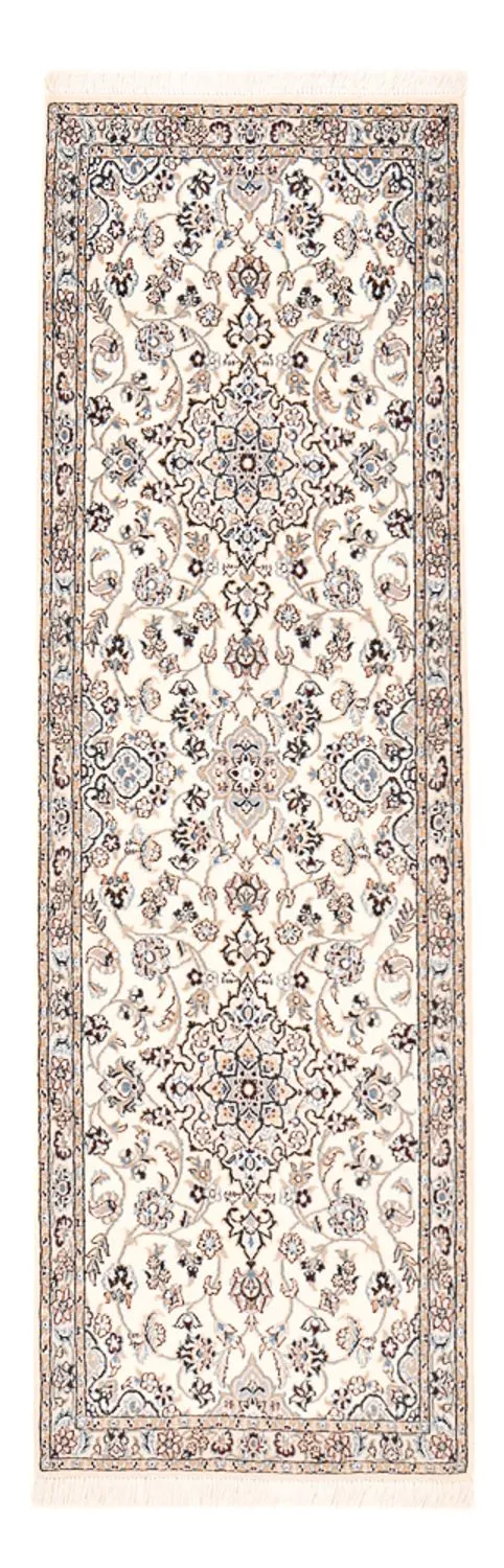 Nain - 9La Teppich 70x219cm - Perserteppich - weiß
