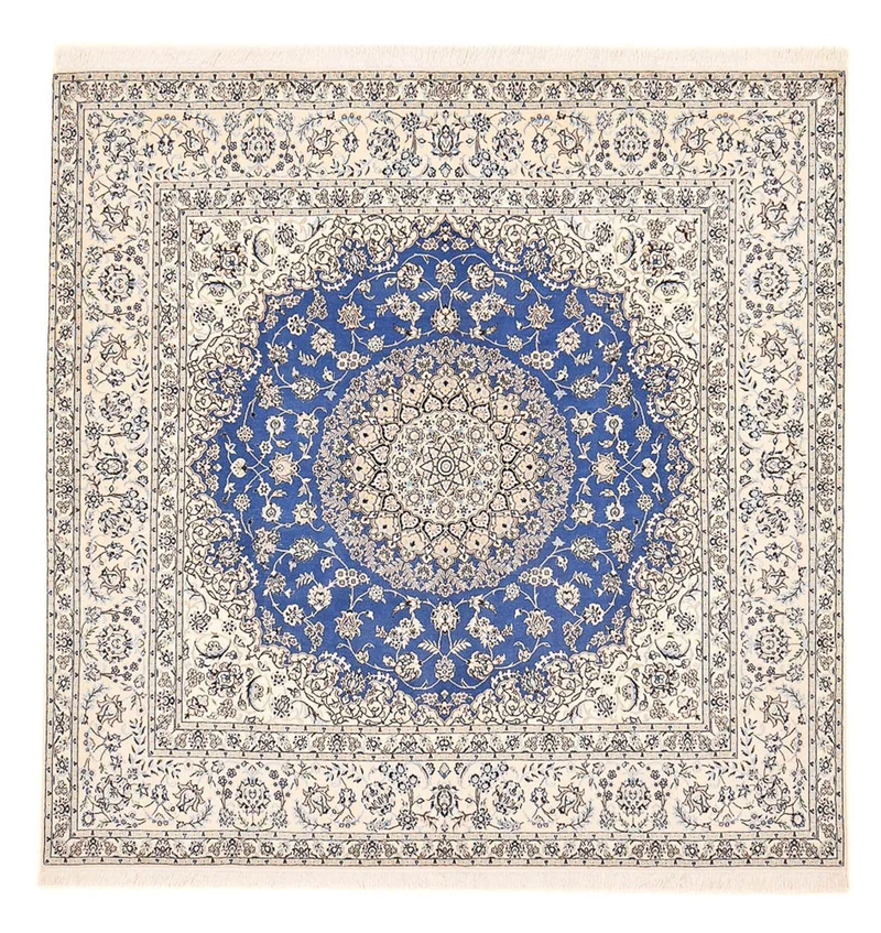 Nain - 6La Teppich 253x246cm - Perserteppich - blau