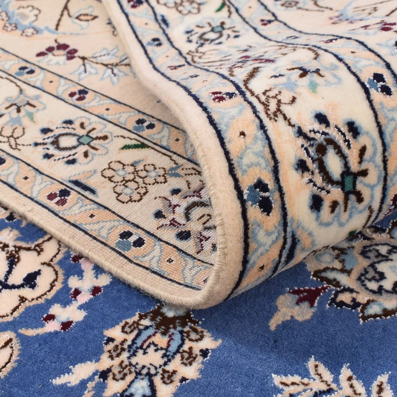 Nain - 6La Teppich 253x246cm - Perserteppich - blau