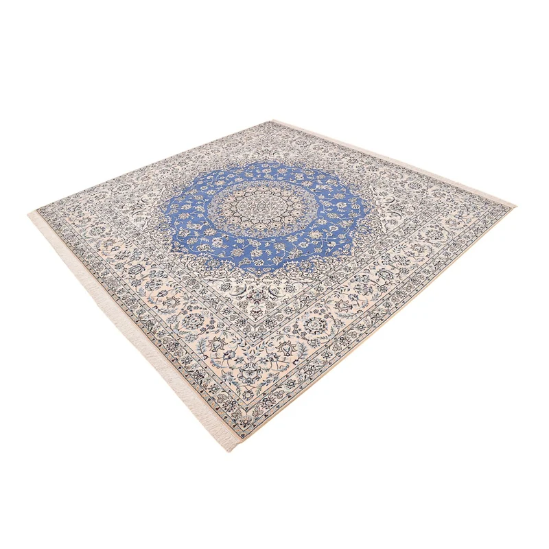 Nain - 6La Teppich 253x246cm - Perserteppich - blau