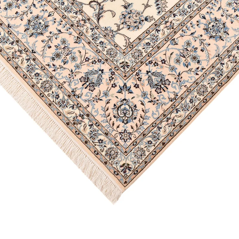 Nain - 6La Teppich 205x297cm - Perserteppich - weiß