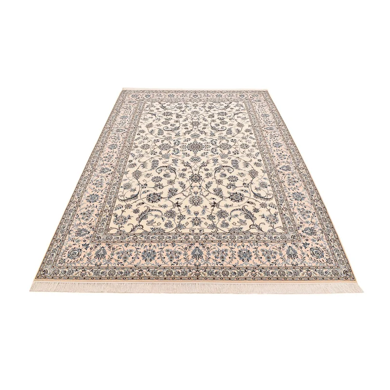 Nain - 6La Teppich 205x297cm - Perserteppich - weiß