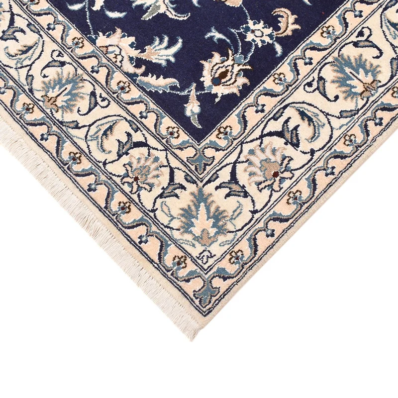 Perserteppich - Nain - 146 x 194 cm - dunkelblau
