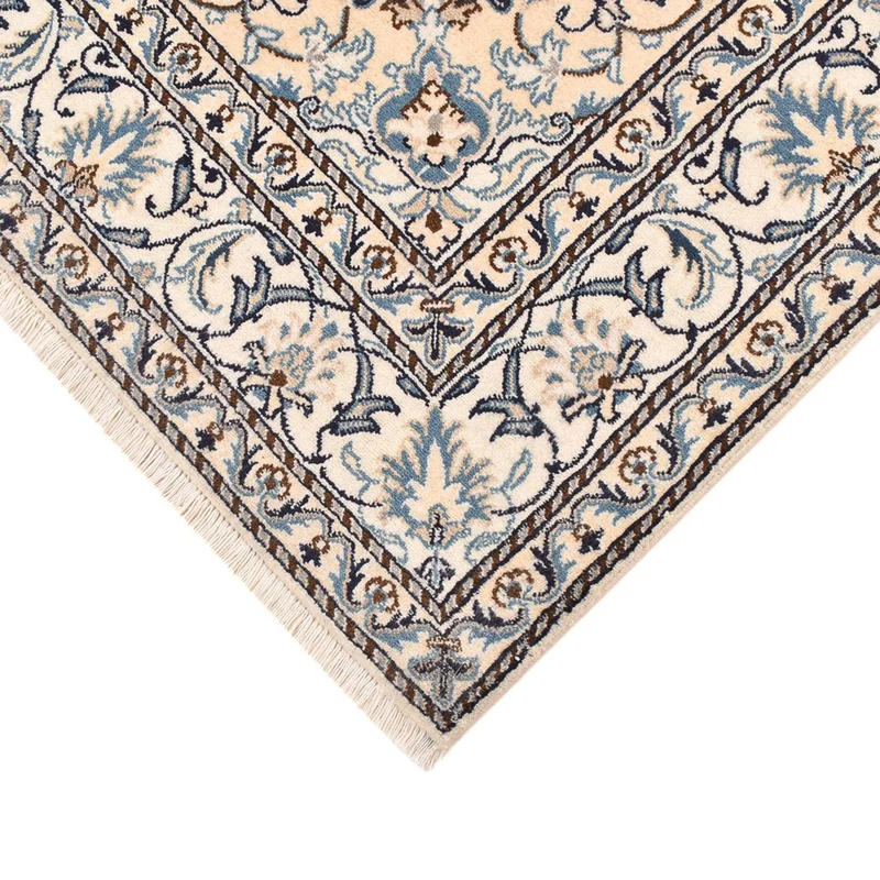 Nain - 12La Teppich 152x198cm - Perserteppich - hellbeige