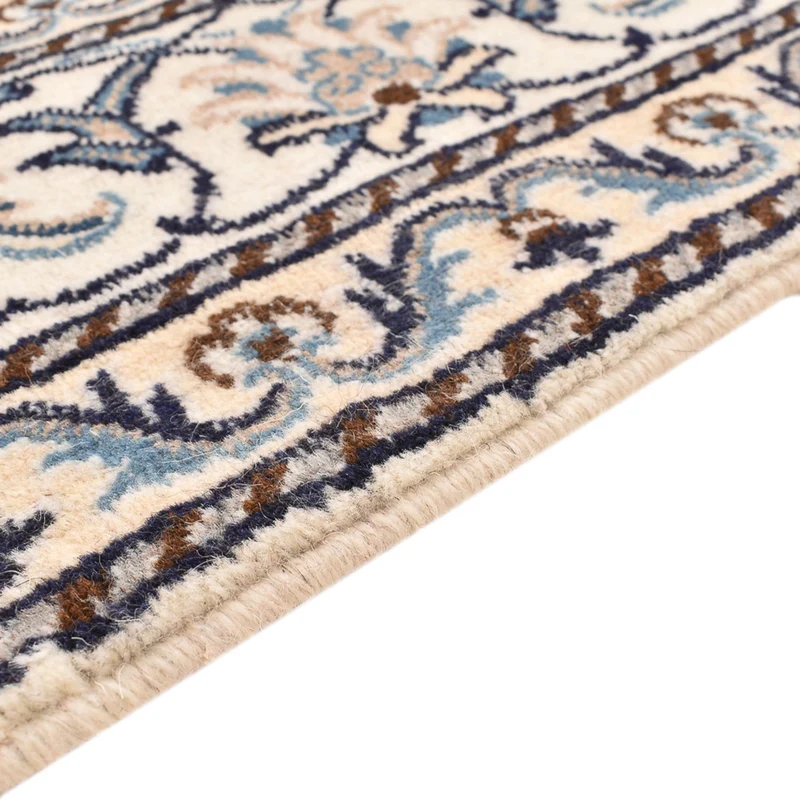Nain - 12La Teppich 152x198cm - Perserteppich - hellbeige