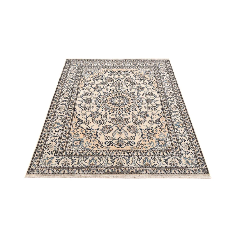 Nain - 12La Teppich 152x198cm - Perserteppich - hellbeige