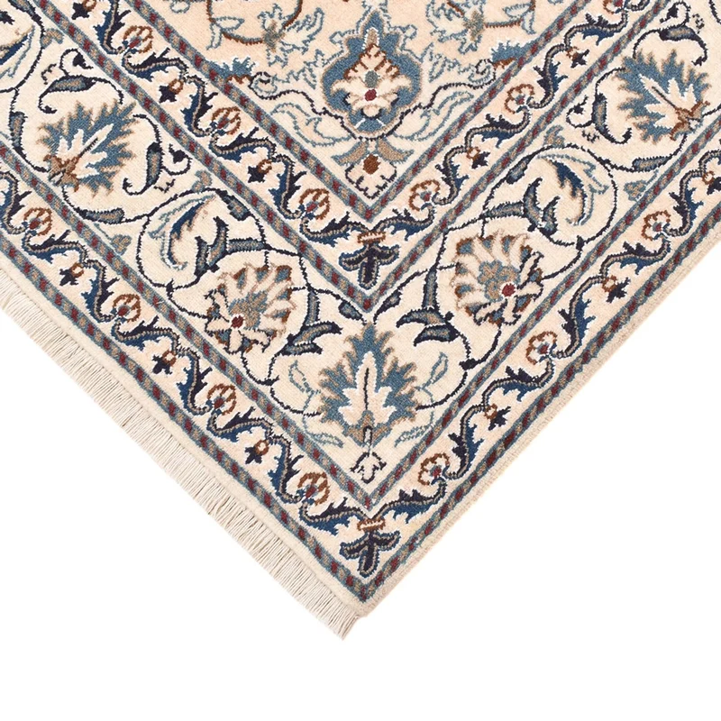 Nain - 12La Teppich 147x197cm - Perserteppich - hellbeige