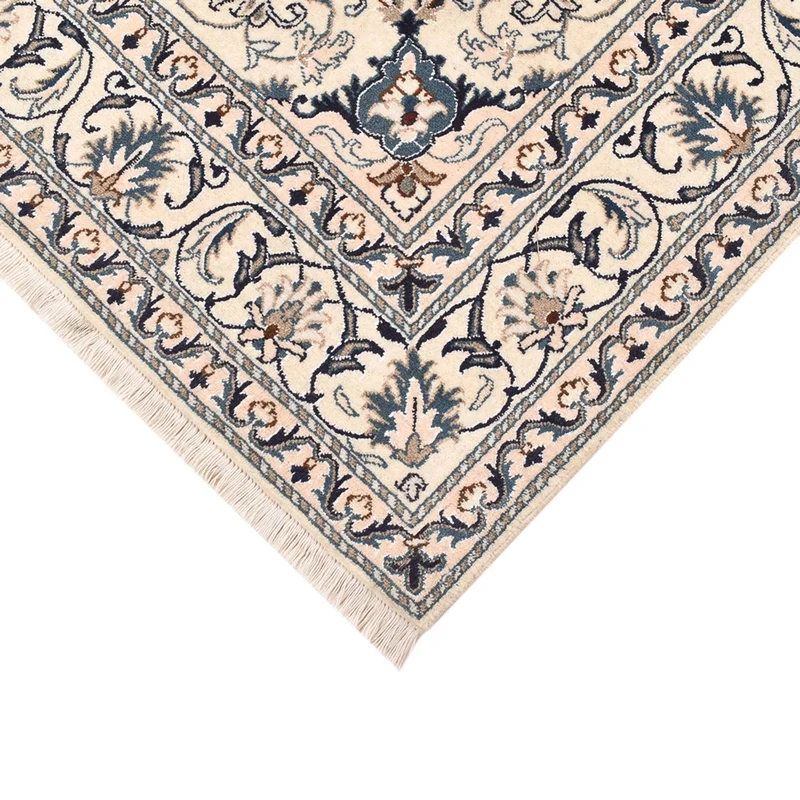 Nain - 12La Teppich 149x207cm - Perserteppich - dunkelblau