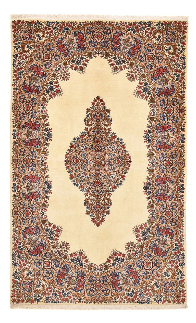 Rafsanjan Teppich 148x243cm - Perserteppich - beige