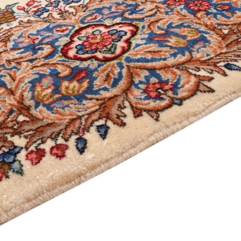 Rafsanjan Teppich 148x243cm - Perserteppich - beige