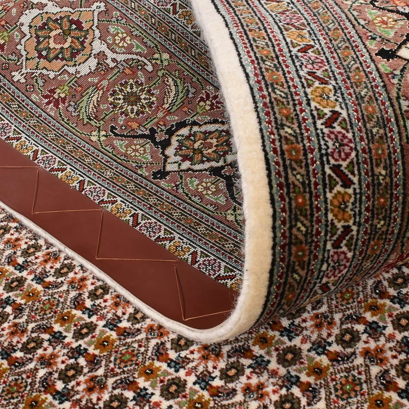 Täbriz - 50 Raj Teppich 184x284cm - Perserteppich - dunkelbeige
