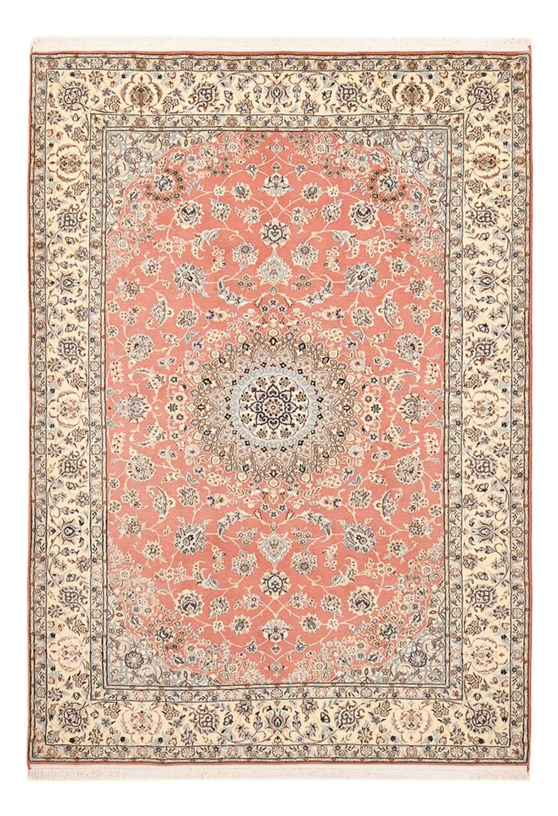 Nain - 9La Teppich 202x293cm - Perserteppich - hellrot