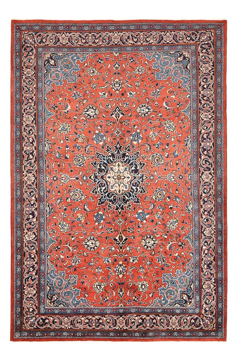 Mahal Teppich 206x310cm - Perserteppich - rot