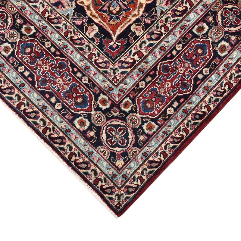 Maschad Teppich 200x293cm - Perserteppich - dunkelrot
