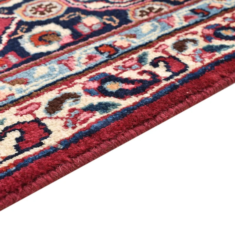 Maschad Teppich 200x293cm - Perserteppich - dunkelrot