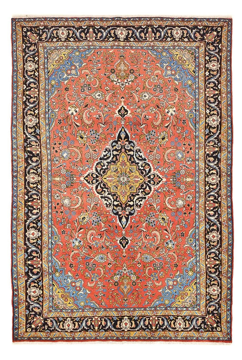 Mehraban Teppich 202x300cm - Perserteppich - hellrot