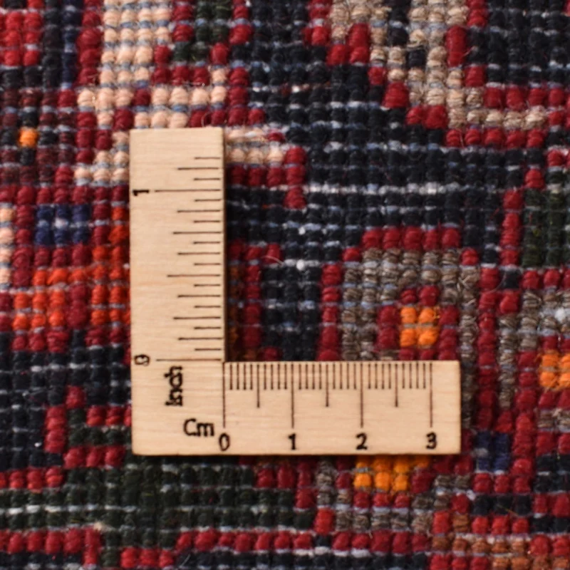 Perserteppich - Nomadic - 207 x 310 cm - dunkelrot
